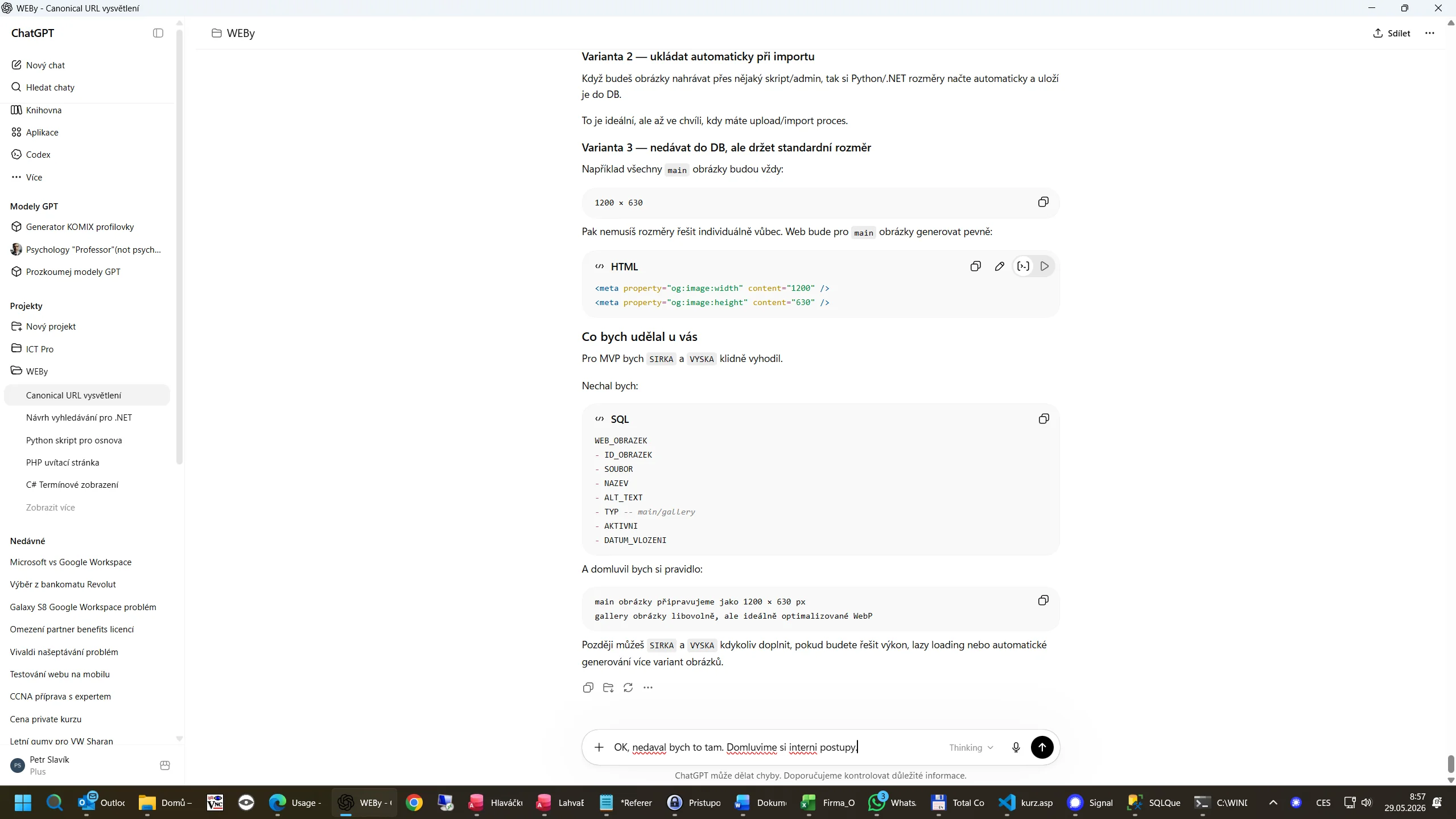 Screenshot ChatGPT